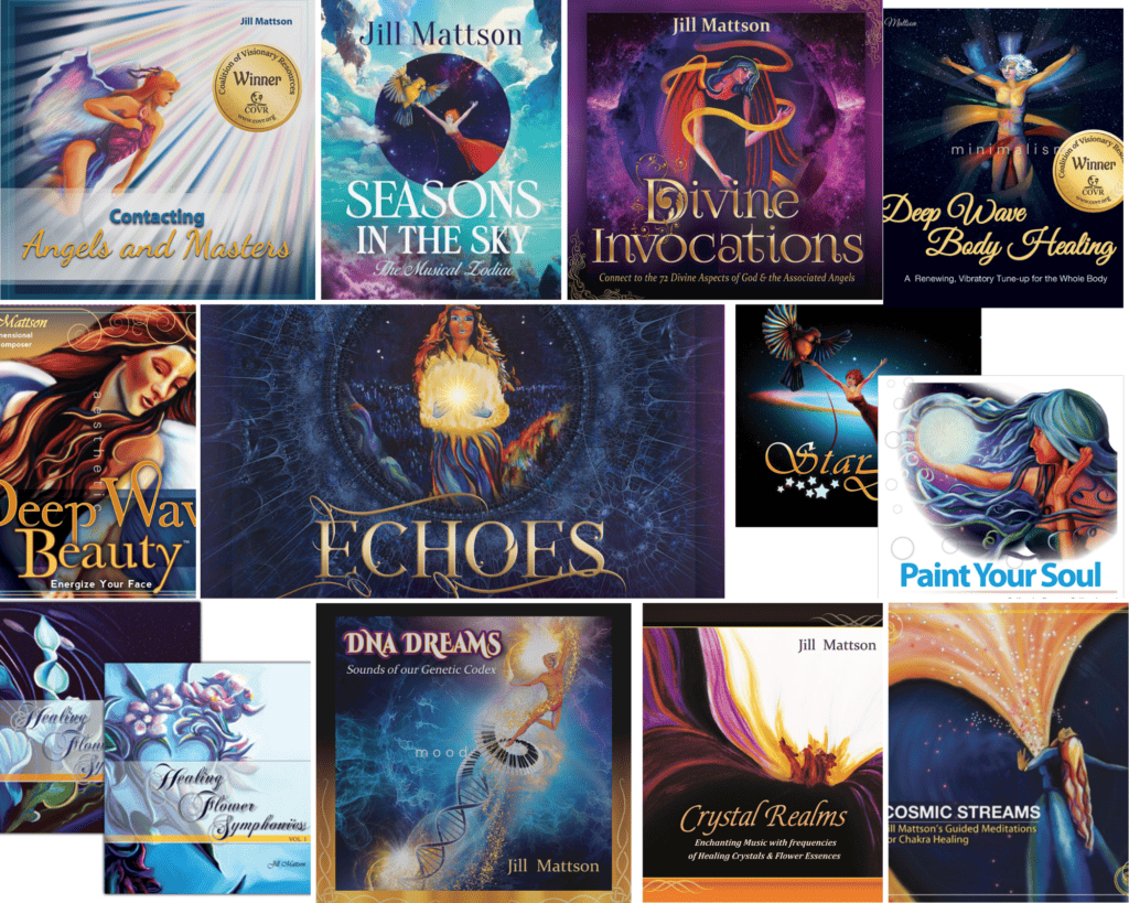 13 CD Sound Healing Physical CD Bundle Jill's Wings of Light