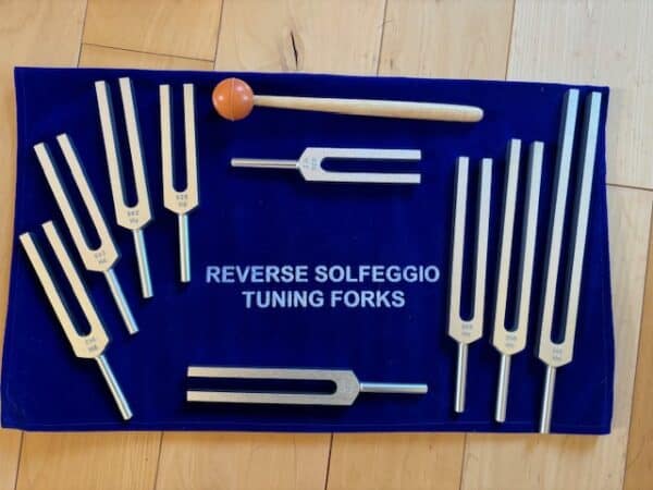 Reverse Solfeggio Tuning Forks