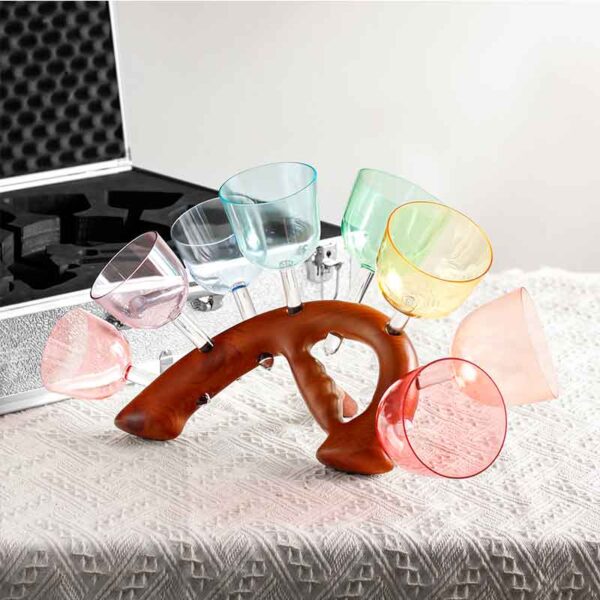 Handheld Crystal Singing Bowls -  Email me at jillimattson @ yahoo.com for a quote due to the tariffs? - Image 2